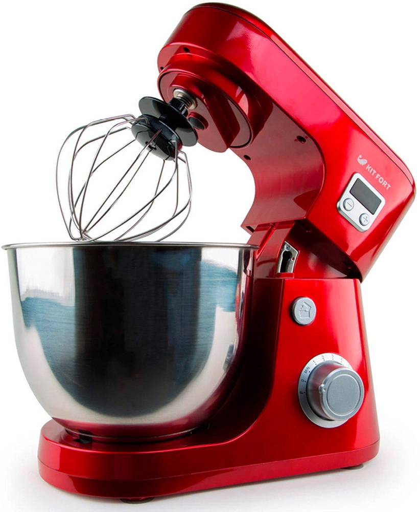 Миксер Kitfort КТ-1308-1, Red планетарный