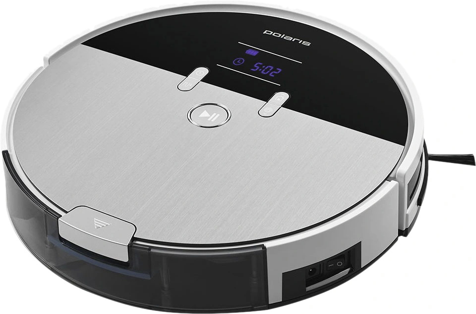 Робот-пылесос Polaris PVCR 0930 SmartGo, серебристый